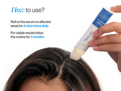 Advanced Hair Growth Serum Roll On - 3% Redensyl, 3% Rosemary (25 ml)