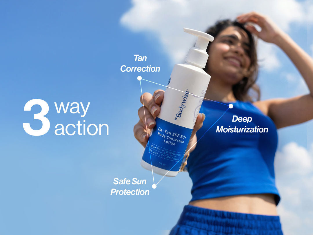 De-Tan SPF 50+ Body Sunscreen Lotion