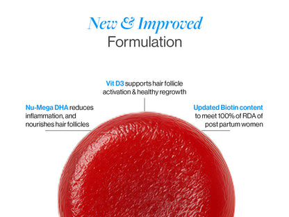 Hair Gummies for Post-Pregnancy Hair Fall (30N)