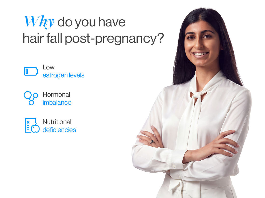 Hair Gummies for Post-Pregnancy Hair Fall (30N)